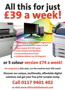 digital press for £39 a week