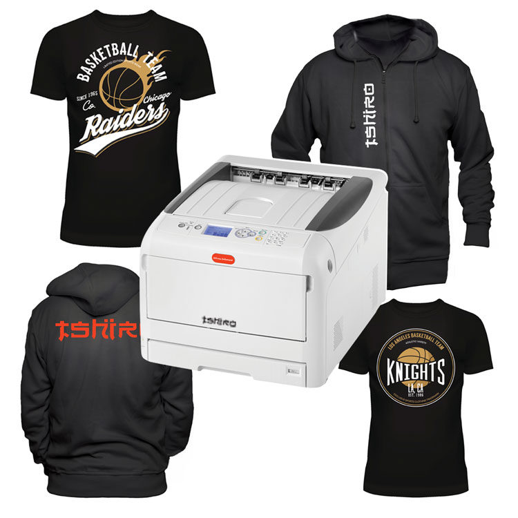 TSHIRO+ t-shirt and textile transfer printer