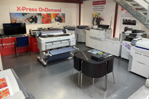 Demo room in X-Press OnDemand Somerset